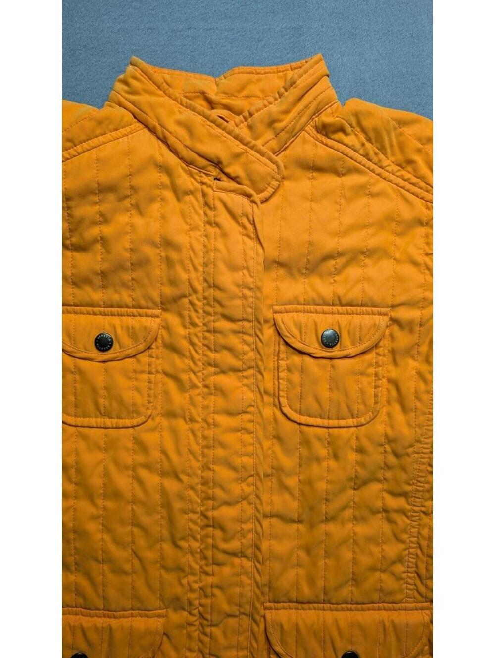 Beretta Jacket Womens 44 Orange Quilted Thermore Insulated Pockets Outdoor Sport - Picture 3 of 10